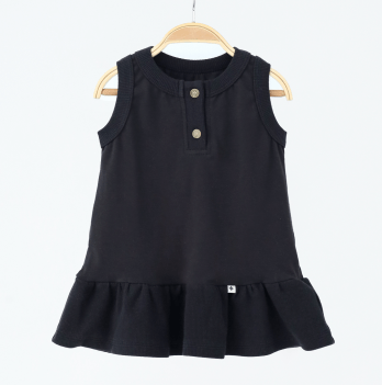 Летнее платье на девочку Magbaby Sandra 1 - 6 лет Стрейтч-кулир Графитовый 135279