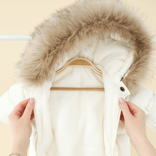 Зимний комбинезон для новорожденных Magbaby Nikola 0 - 12 мес Ванильный 133652