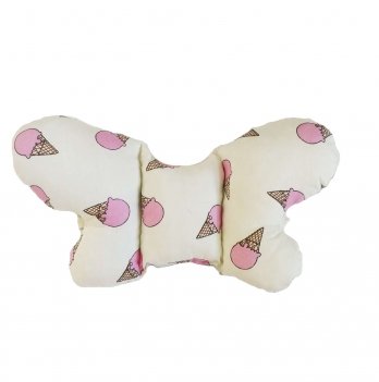 Детская подушка бабочка Merrygoround Ice cream Розовый PKL_27