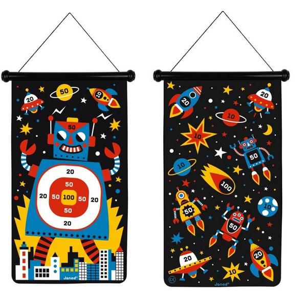 Игра Janod Магнитный дартс Роботы J02073