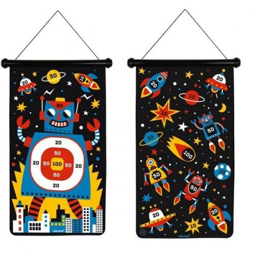 Игра Janod Магнитный дартс Роботы J02073