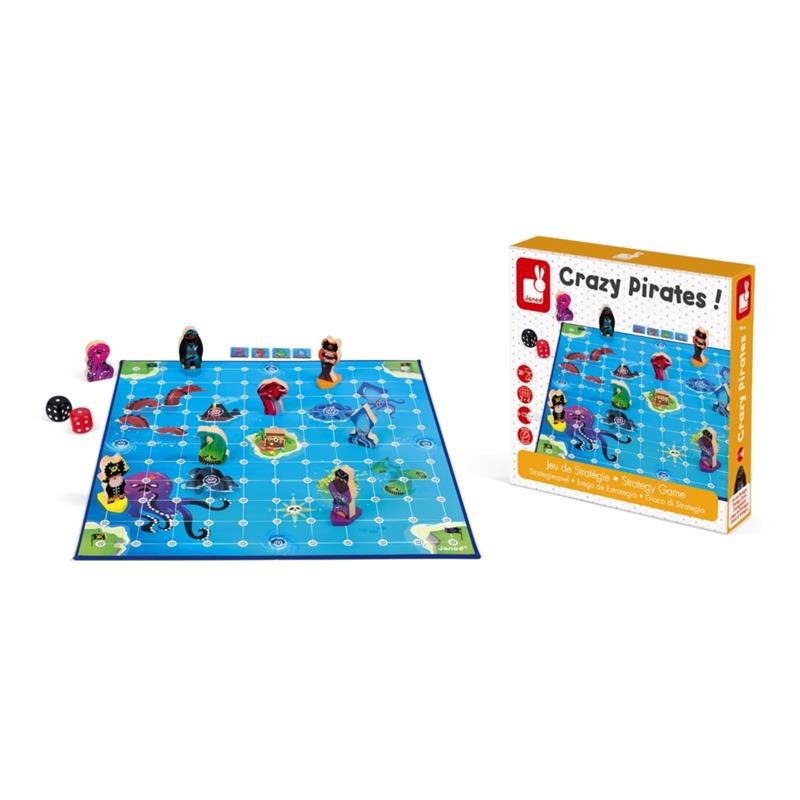 Настольная игра Janod Сумасшедшие пираты J02740 Настольная игра Janod Сумасшедшие пираты J02740