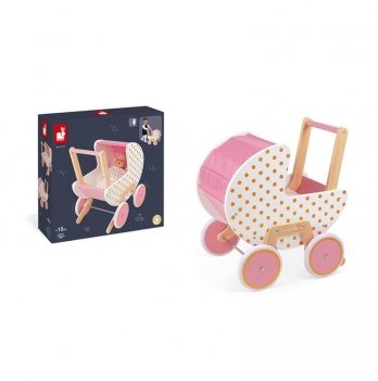 Коляска для кукол Janod Candy Chic J05886