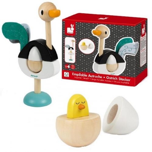 Пирамидка Janod Страус J08244