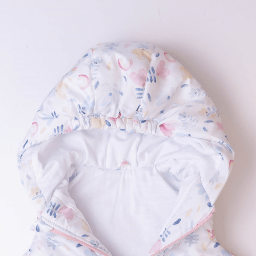 Жилетка демисезонная для девочки Bembi 1 - 1,5 лет Плащевка Белый ЖЛ52