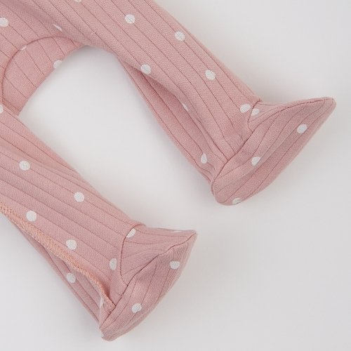 Набор одежды для детей ЛяЛя Горох 0 - 3 мес Интерлок Пудровый/Молочный К1ІН006_2-498