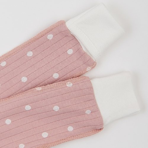 Набор одежды для детей ЛяЛя Горох 0 - 3 мес Интерлок Пудровый/Молочный К1ІН006_2-498