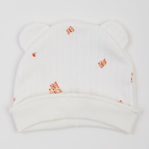 Набор одежды для детей ЛяЛя 0 - 3 мес Интерлок Молочный/Бежевый/Красный К1ІН006_2-499