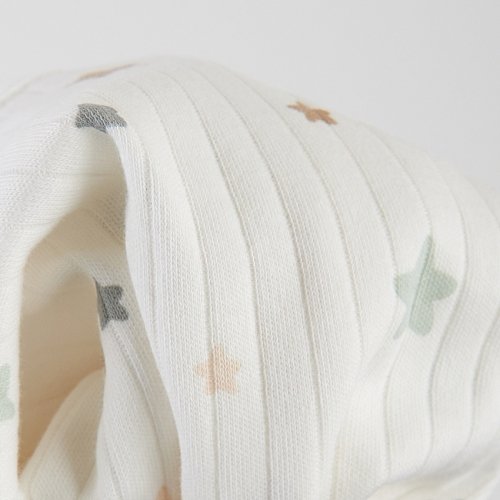 Набор одежды для детей ЛяЛя 0 - 3 мес Интерлок Молочный/Бежевый/Серый К1ІН006_2-500