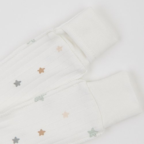 Набор одежды для детей ЛяЛя 0 - 3 мес Интерлок Молочный/Бежевый/Серый К1ІН006_2-500