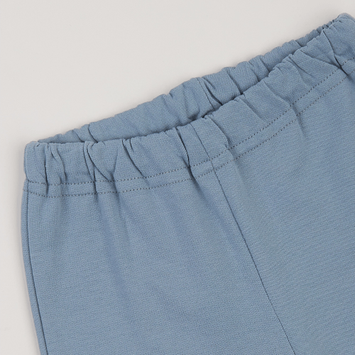 Пижама детская ЛяЛя 1 - 5 лет Футер Голубой/Серый К3ФТ118_6-191