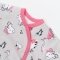 Набор одежды для новорожденных ЛяЛя 0 - 3 мес Футер Серый/Розовый К5ФТ018_6-58