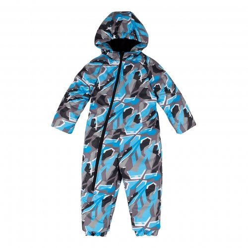 Зимний комбинезон детский Bembi 1,5 - 3 лет Водоотталкивающая плащевка Голубой КБ188