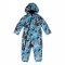 Зимний комбинезон детский Bembi 1,5 - 3 лет Водоотталкивающая плащевка Голубой КБ188