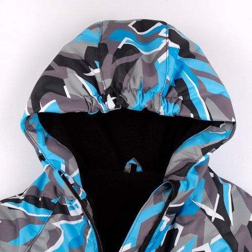 Зимний комбинезон детский Bembi 1,5 - 3 лет Водоотталкивающая плащевка Голубой КБ188