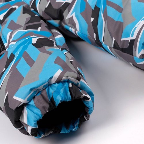 Зимний комбинезон детский Bembi 1,5 - 3 лет Водоотталкивающая плащевка Голубой КБ188