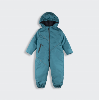 Демисезонный комбинезон детский Bembi 1 - 3 лет Плащевка Бирюзовый КБ234