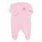 Человечек для новорожденных Bembi 0 - 3 мес Интерлок Светло-розовый/Малиновый КБ4