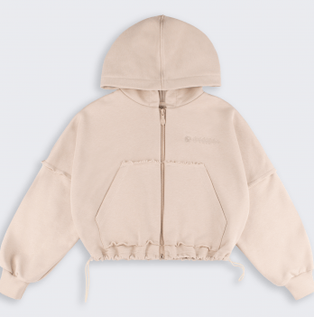 Кофта на молнии детская Bembi 7 - 13 лет Трикотаж тринитка Молочный 200 КФ250