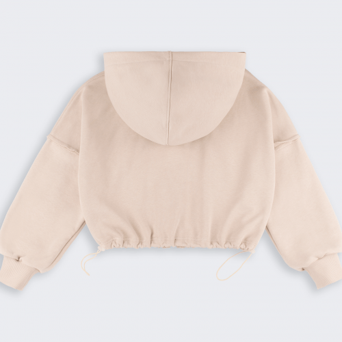 Кофта на молнии детская Bembi 7 - 13 лет Трикотаж тринитка Молочный 200 КФ250