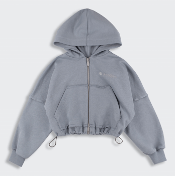 Кофта на молнии детская Bembi 7 - 13 лет Трикотаж тринитка Серый X00 КФ250