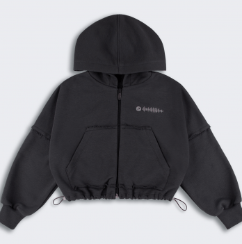 Кофта на молнии детская Bembi 7 - 13 лет Трикотаж тринитка Черный YX0 КФ250