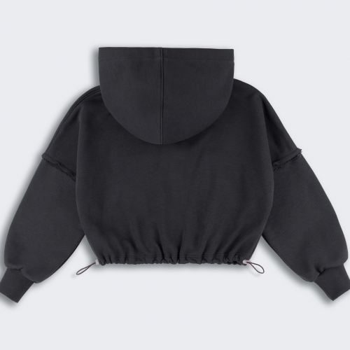 Кофта на молнии детская Bembi 7 - 13 лет Трикотаж тринитка Черный YX0 КФ250