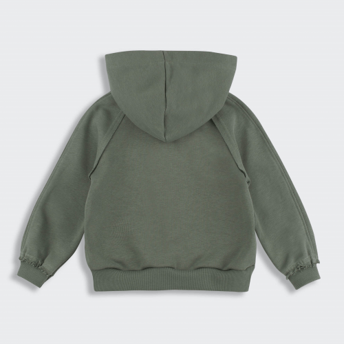 Кофта на молнии детская Bembi 1,5 - 6 лет Трикотаж тринитка Хаки V00 КФ251