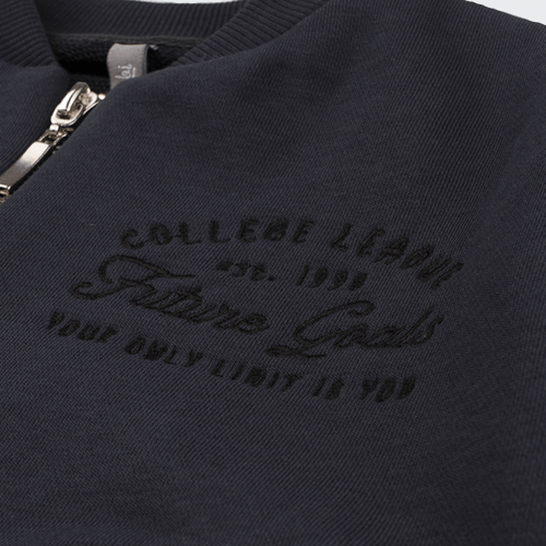 Кофта бомбер детская Bembi City collection 6 - 9 лет Трикотаж тринитка Черный YX0 КФ252