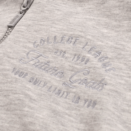 Кофта бомбер детская Bembi City collection 6 - 9 лет Трикотаж тринитка Серый меланж XM0 КФ252