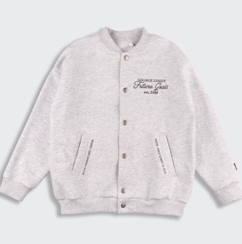 Кофта бомбер детская Bembi City collection 8 - 13 лет Трикотаж шардон Серый меланж XM0 КФ254