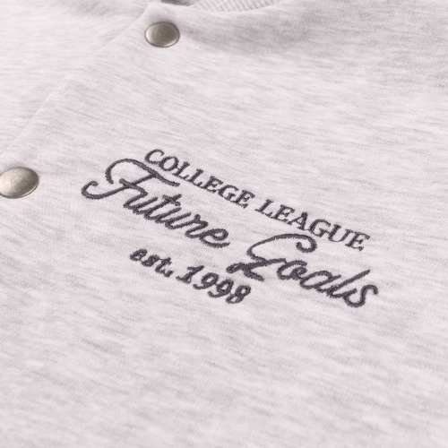 Кофта бомбер детская Bembi City collection 8 - 13 лет Трикотаж шардон Серый меланж XM0 КФ254