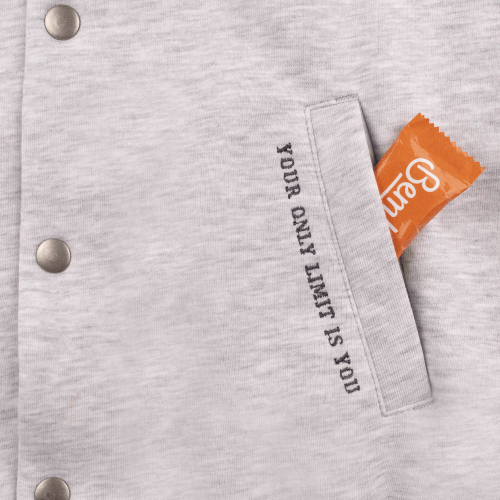 Кофта бомбер детская Bembi City collection 8 - 13 лет Трикотаж шардон Серый меланж XM0 КФ254