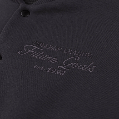 Кофта бомбер детская Bembi City collection 8 - 13 лет Трикотаж шардон Черный/Серый меланж XY0 КФ254