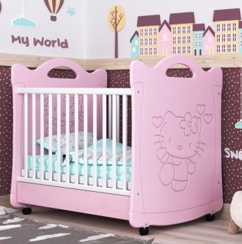 Детская кроватка СидиМ Китти Baby Cot Kitty