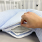 Кокон для новорожденных Oh My Kids Soft OMK Blue Пике Голубой Кокос 6 см КК-255-OMK
