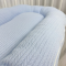 Кокон для новорожденных Oh My Kids Soft OMK Blue Пике Голубой Кокос 2 см КК-255-OMK