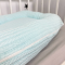 Кокон для новорожденных Oh My Kids Soft OMK Mint Пике Мятный Поролон 2 см КК-258-OMK