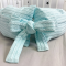 Кокон для новорожденных Oh My Kids Soft OMK Mint Пике Мятный Поролон 2 см КК-258-OMK