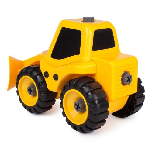 Набор трактор с аксессуарами Kaile Toys KL716-2 разборная модель с отверткой