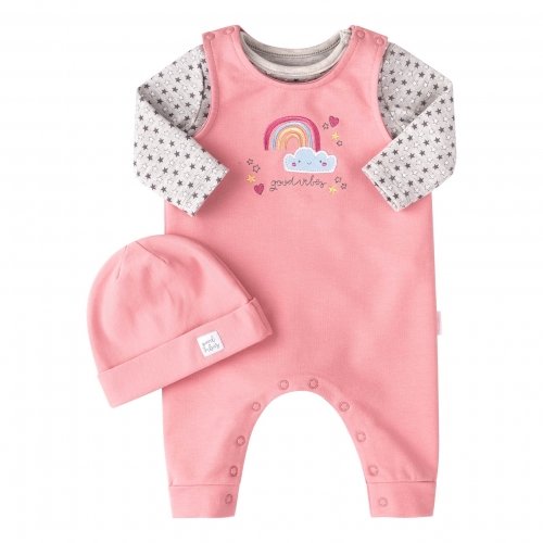 Набор одежды для новорожденных Bembi 1 - 6 мес Трикотаж Розовый КП252