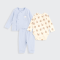 Набор одежды для детей Bembi 1 - 6 мес Интерлок Голубой КП300