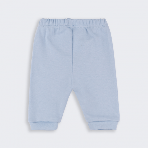 Набор одежды для детей Bembi 1 - 3 мес Интерлок Молочный/Голубой КП301