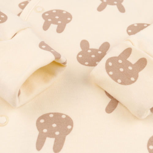 Набор одежды для детей Bembi 1 - 3 мес Интерлок Молочный/Абрикосовый КП301