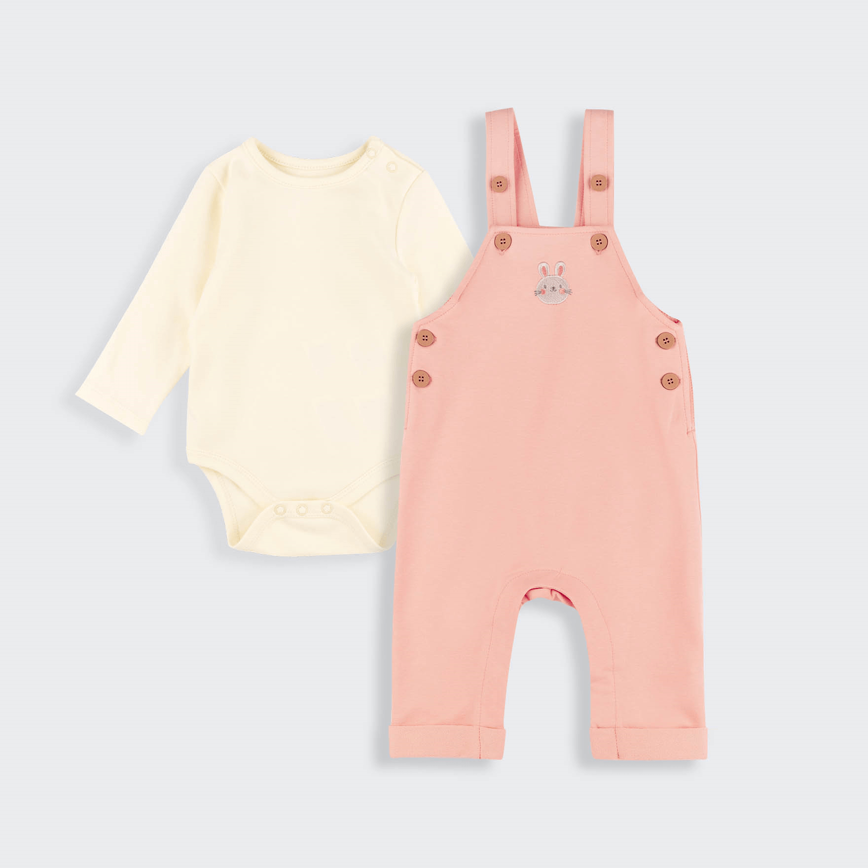 Набор одежды для детей Bembi 3 - 9 мес Трикотаж двунитка Абрикосовый КП302