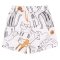 Летний костюм для девочки футболка и шорты Bembi Summer 2023 1,5 - 3 лет Супрем Белый/Серый КС739