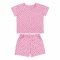 Летний костюм для девочки футболка и шорты Bembi Summer 2023 1,5 - 3 лет Супрем Розовый КС739