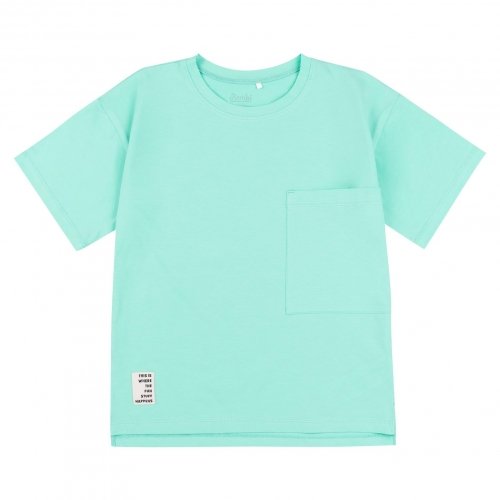Комплект для девочки футболка и лосины Bembi Summer 2023 7 - 13 лет Супрем Мятный КС742