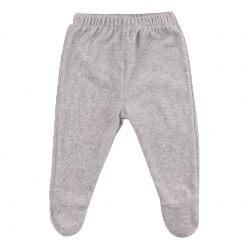 Детский костюм Bembi 1 - 3 мес Велюр Розовый/Серый меланж 3X6 КС787