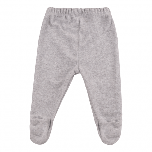 Детский костюм Bembi 1 - 3 мес Велюр Розовый/Серый меланж 3X6 КС787